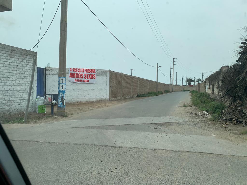 Entorno y vías de acceso al Terreno 2